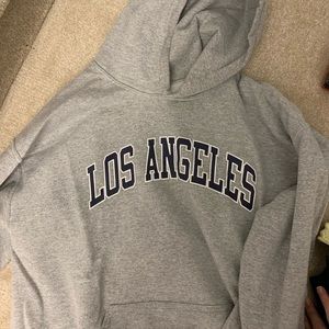 LA oversized hoodie